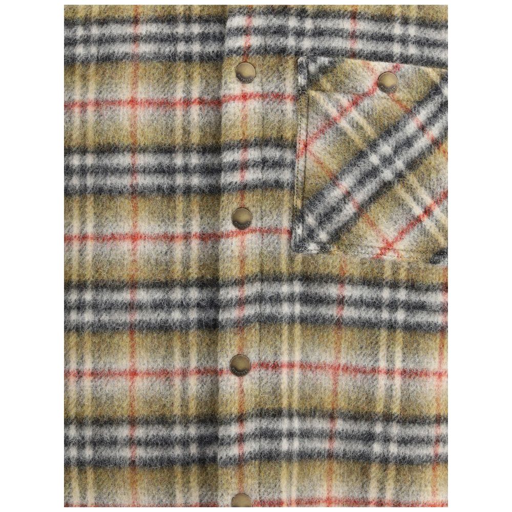 Burberry Multicolor Wool Coat